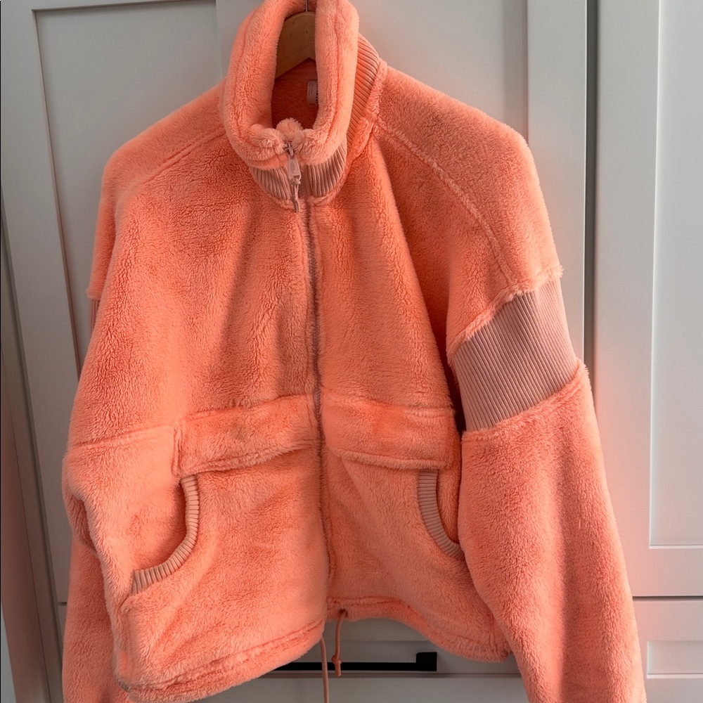 FP Movement by Free People Peach Teddy Jacket - Picture 6 of 6